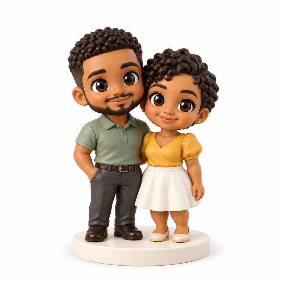 Custom Everyday Love Anniversary Figurine