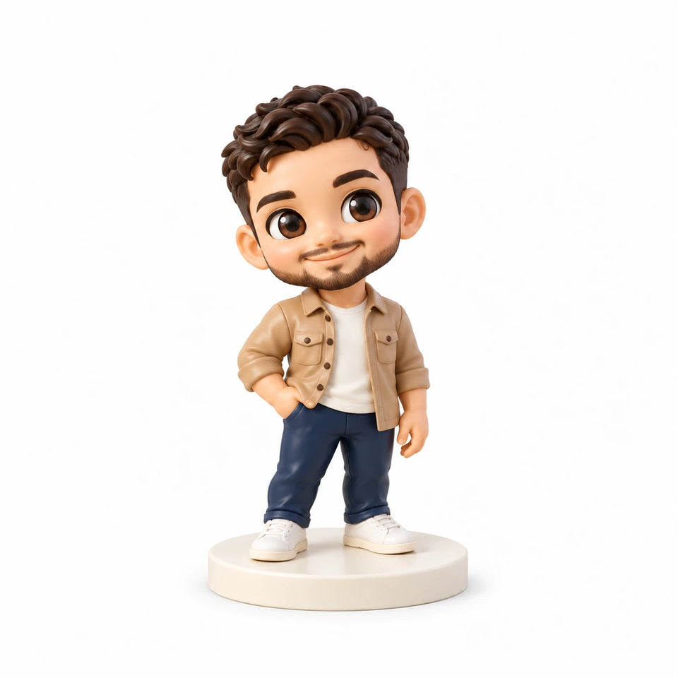 Custom Smart Casual Portrait Figurine