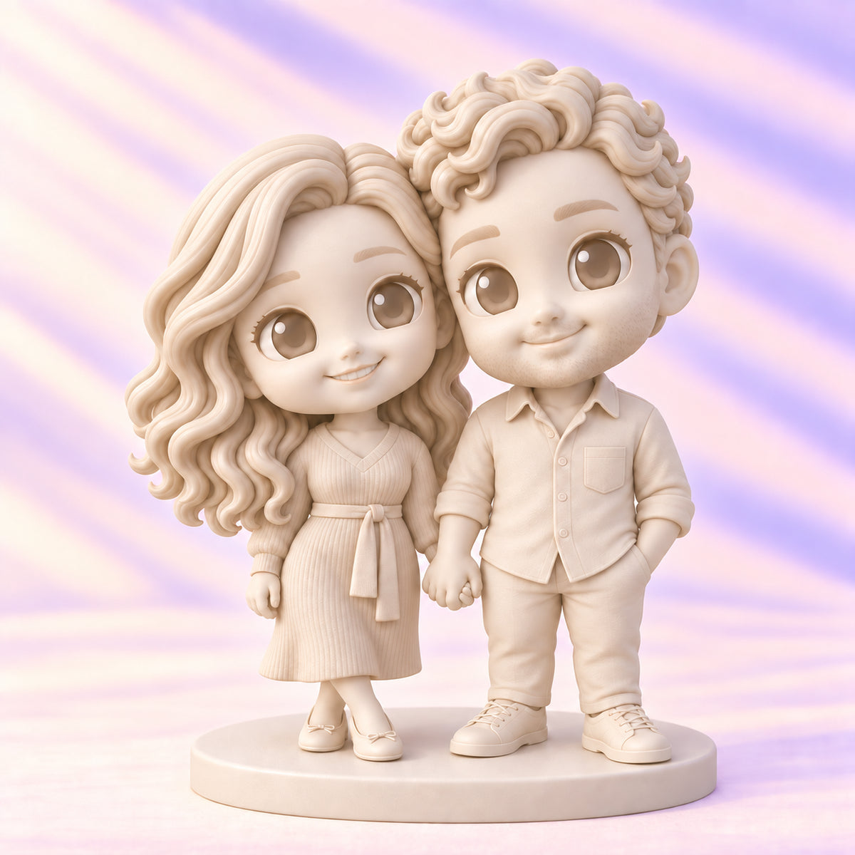 Gallery White couple chibi
