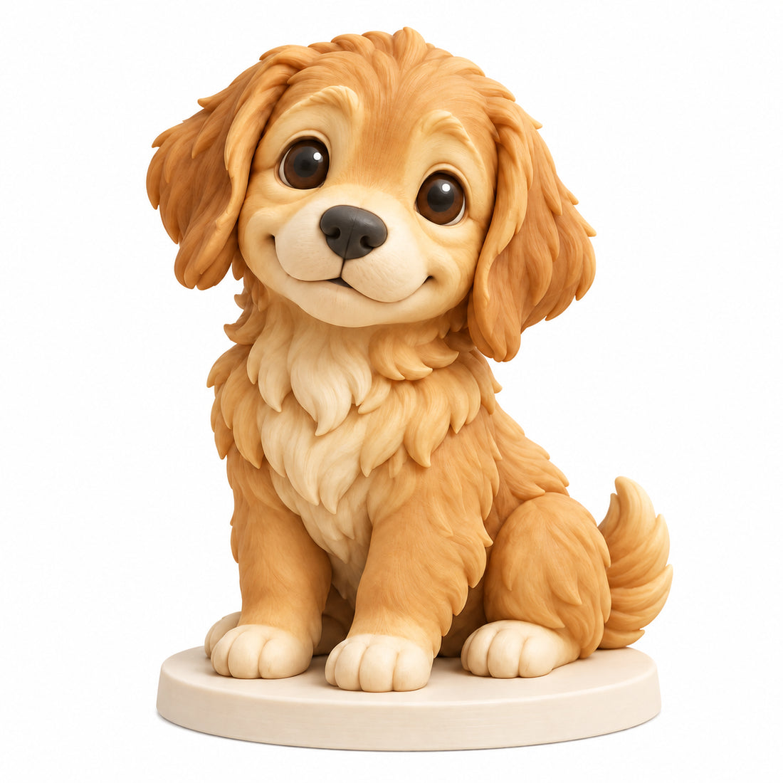 Custom pet figurine — Hand-Painted