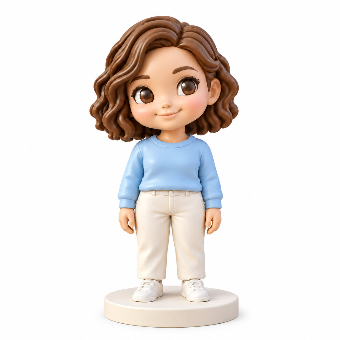 Custom portrait figurine — Hand-Painted